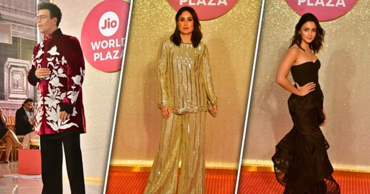 Bollywood's Glittering Night: Jio World Plaza Launch