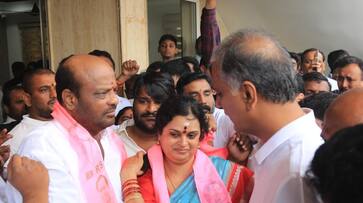 Congress leader muddagowni Rammohan goud joins in BRS lns Congress leader muddagowni Rammohan goud joins in BRS lns