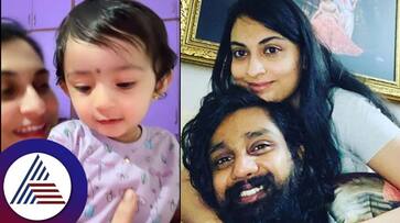 Dhruva Sarjas daughter told who is her mother Preranas favorite suc Dhruva Sarjas daughter told who is her mother Preranas favorite suc