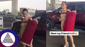 Actress Urfi Javed has introduced her new friend Kulfi suc Actress Urfi Javed has introduced her new friend Kulfi suc
