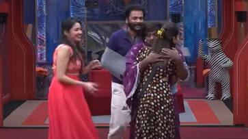 tasty teja wear saree enjoying huggings with shobha shetty and rathika at bigg boss telugu 7 house arj tasty teja wear saree enjoying huggings with shobha shetty and rathika at bigg boss telugu 7 house arj
