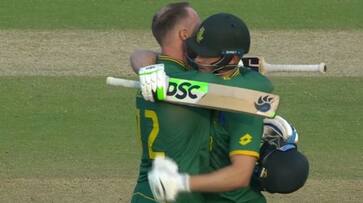 South Africa Scored 357 runs against New Zealand in 32nd World Cup Match at Pune rsk South Africa Scored 357 runs against New Zealand in 32nd World Cup Match at Pune rsk