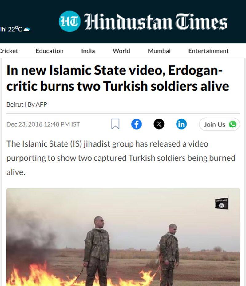 Video of Israeli soldiers were caught and burnt alive by Hamas is not true jje 