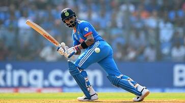 ICC World Cup Virat Kohli breaks Sachin Tendulkar all time record of most 1000 run years in ODIs kvn ICC World Cup Virat Kohli breaks Sachin Tendulkar all time record of most 1000 run years in ODIs kvn