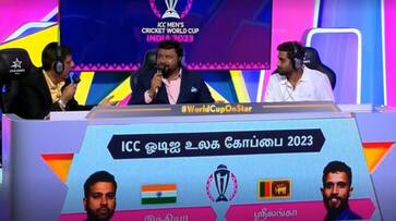 Neeya Naana Gopinath Join Cricket Commentatory Team for IND vs SL Match of World Cup 2023 at Wankhede Stadium rsk Neeya Naana Gopinath Join Cricket Commentatory Team for IND vs SL Match of World Cup 2023 at Wankhede Stadium rsk