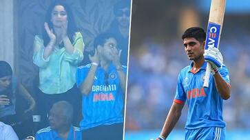 India vs Sri Lanka: Sara Tendulkar giving standing ovation to Shubman Gill after scoring 92 goes viral osf India vs Sri Lanka: Sara Tendulkar giving standing ovation to Shubman Gill after scoring 92 goes viral osf