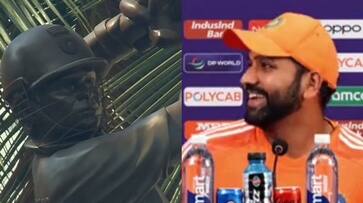 Sachin Tendulkar statue in Wankhede Stadium looks like Steve Smith, gets trolls CRA Sachin Tendulkar statue in Wankhede Stadium looks like Steve Smith, gets trolls CRA