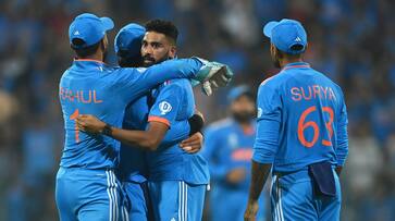 India vs Sri Lanka: Mohammed Siraj, Mohammed Shami picks early wickets, ICC World cup 2023 CRA India vs Sri Lanka: Mohammed Siraj, Mohammed Shami picks early wickets, ICC World cup 2023 CRA
