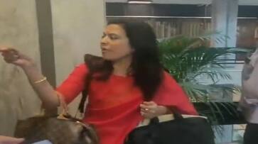 Mahua Moitra walks out of parliament panel probe slams they are asking Filthy Questions smp Mahua Moitra walks out of parliament panel probe slams they are asking Filthy Questions smp