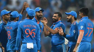 ICC World cup 2023: Team India beats Sri Lanka with huge difference, confirms Semi final berth CRA ICC World cup 2023: Team India beats Sri Lanka with huge difference, confirms Semi final berth CRA