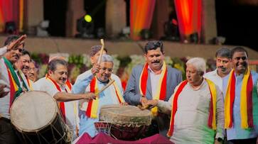 Lets resolve to create Kannada atmosphere all over the country Says CM Siddaramaiah gvd Lets resolve to create Kannada atmosphere all over the country Says CM Siddaramaiah gvd