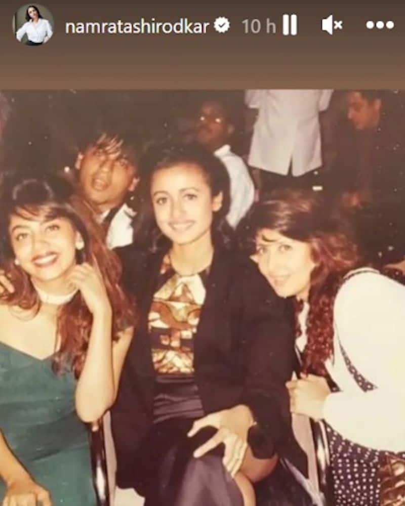 Happy Birthday Shah Rukh Khan: Namrata Sirodkar shares throwback photo of King Khan with wife Gauri Khan; Read ATG