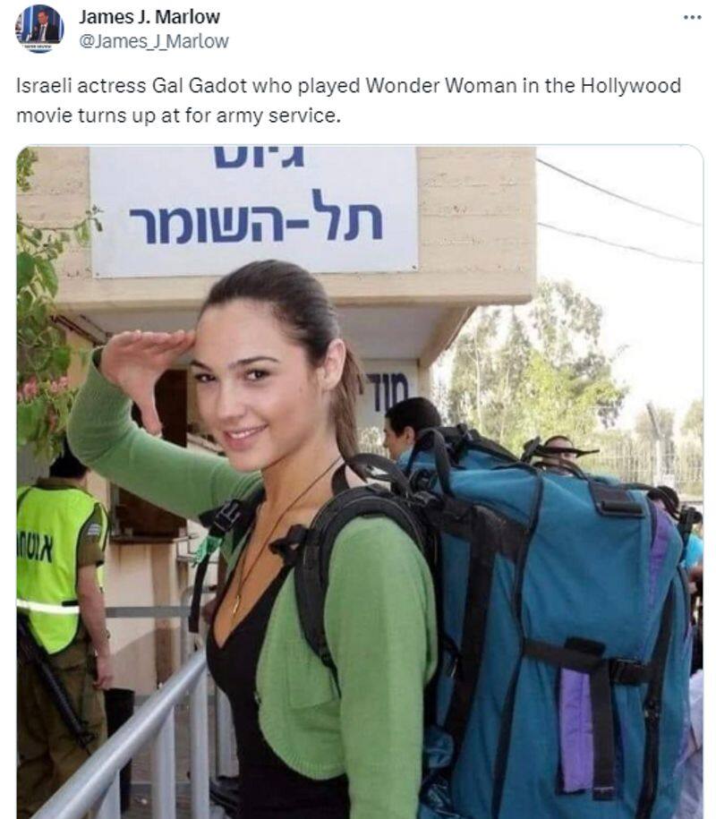 actress and model Gal Gadot joined Israeli army to fight against Hamas here is the fact jje 