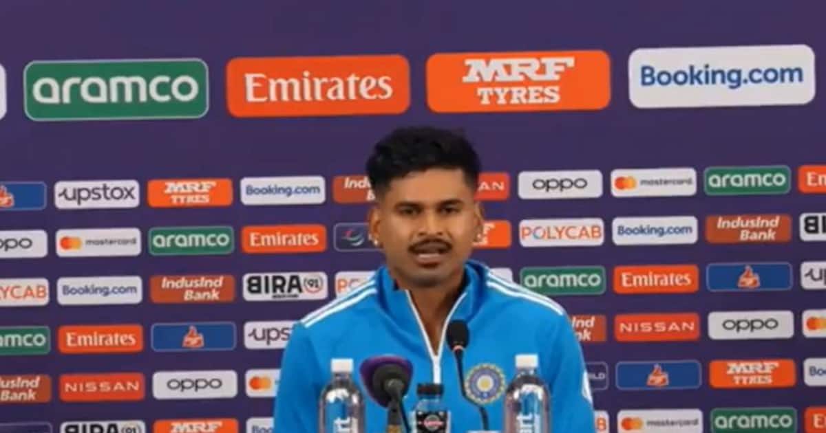 பிரச்சனையா? எனக்கா? ஷார்ட் பால் கேள்வியால் கோபமடைந்த ஷ்ரேயாஸ் ஐயர்!