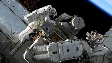 Historic NASA's all-female team of astronauts conduct spacewalk at ISS for Expedition 70 Mission (WATCH) snt Historic NASA's all-female team of astronauts conduct spacewalk at ISS for Expedition 70 Mission (WATCH) snt