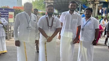 Rishabh Pant and Axar Patel had darshan at Tirupati Lord Balaji Temple rsk Rishabh Pant and Axar Patel had darshan at Tirupati Lord Balaji Temple rsk
