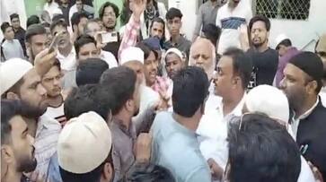 Clashes between MIM and Congress workers in Hyderabad registered on the case RMA Clashes between MIM and Congress workers in Hyderabad registered on the case RMA