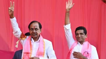 BRS chief KCR addresses at Korutla, says Dr Kalvakuntla Sanjay helped him during hunger strike RMA BRS chief KCR addresses at Korutla, says Dr Kalvakuntla Sanjay helped him during hunger strike RMA