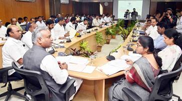 Mysore The minister blames the slow progress in the district snr Mysore The minister blames the slow progress in the district snr