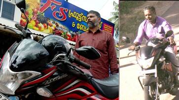 unknown man uses a fake number plate for a two-wheeler and the original owner gets fine for traffic law violation in Kollam unknown man uses a fake number plate for a two-wheeler and the original owner gets fine for traffic law violation in Kollam
