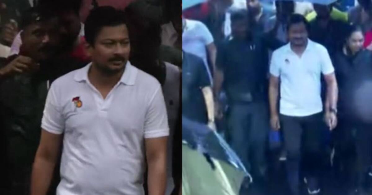 கொட்டும் மழையில் குடையோடு வாக்கிங் சென்ற அமைச்சர் - Walk for Health சிறப்பு திட்டத்தை துவங்கி வைத்த உதயநிதி!