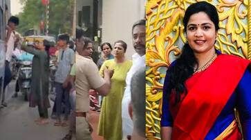Actress Ranjana Nachiyar was arrested after students were beaten in Tamil Nadu vkv Actress Ranjana Nachiyar was arrested after students were beaten in Tamil Nadu vkv