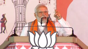 Barbaadi ki guarantee: PM Modi slams Congress, highlights false promises in Karnataka, Himachal Pradesh AJR Barbaadi ki guarantee: PM Modi slams Congress, highlights false promises in Karnataka, Himachal Pradesh AJR