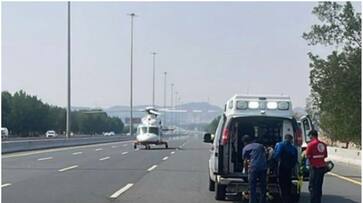 eleven people injured in Makkah road collision eleven people injured in Makkah road collision
