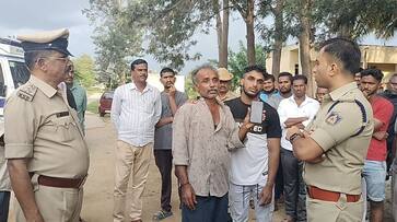 Mandya miscreants gun shot and killed the son in front of the father sat Mandya miscreants gun shot and killed the son in front of the father sat