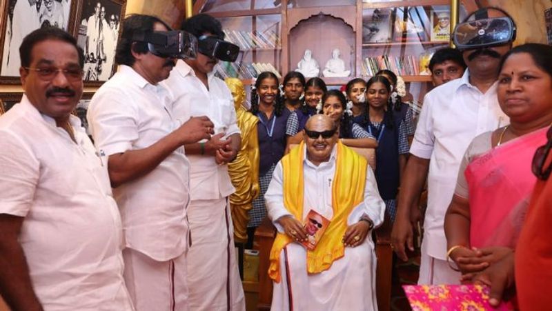 Karunanidhi Centenary Muthamil Chariot Tour Begins: 4 Ministers Participate-rag