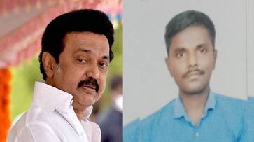 MK Stalin orders Rs 3 lakh to kin of Namakkal Student Madan died in Jharkhand sgb MK Stalin orders Rs 3 lakh to kin of Namakkal Student Madan died in Jharkhand sgb