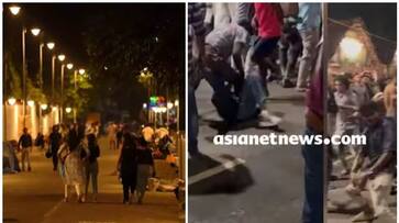 Police restrictions tighten in Manaveeyam Veedhi after youths clash details here asd Police restrictions tighten in Manaveeyam Veedhi after youths clash details here asd