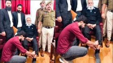 GPS to suspected terrorist Kashmir police Applies GPS to suspected terrorists leg in First time in the country akb GPS to suspected terrorist Kashmir police Applies GPS to suspected terrorists leg in First time in the country akb