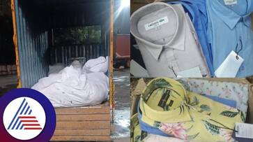 Selling fake clothes under branded company names police raids at bengaluru rav Selling fake clothes under branded company names police raids at bengaluru rav