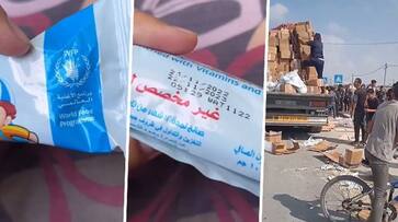 Israel Hamas war: Outrage over quality of UN aid as 'nearly expired' biscuits delivered to Gaza (WATCH) snt Israel Hamas war: Outrage over quality of UN aid as 'nearly expired' biscuits delivered to Gaza (WATCH) snt