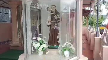 thrissur kappela was destroyed by stone pelting joy thrissur kappela was destroyed by stone pelting joy