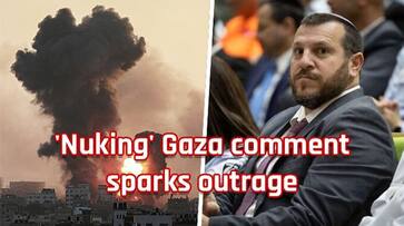 Israeli minister says dropping atom bomb on Gaza a 'possibility'; Netanyahu suspends him amid outrage snt Israeli minister says dropping atom bomb on Gaza a 'possibility'; Netanyahu suspends him amid outrage snt
