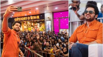 actor karthi and Team visit kochi for japan promotion vvk actor karthi and Team visit kochi for japan promotion vvk