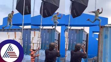 Akshay Kumar jumped from building to building Video gone viral suc Akshay Kumar jumped from building to building Video gone viral suc