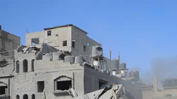 Israel hamas war gaza strip cut into two says Israeli army amid significant strikes gcw Israel hamas war gaza strip cut into two says Israeli army amid significant strikes gcw