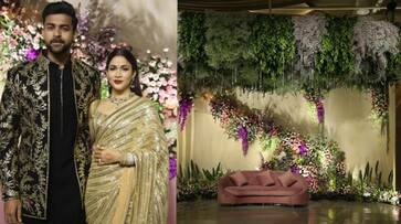 Varun Tej Lavanya Tripathis Reception Arrangements NSK Varun Tej Lavanya Tripathis Reception Arrangements NSK