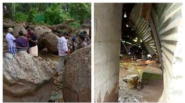 Heavy rain One person died after the wall of the house fell on him fvv Heavy rain One person died after the wall of the house fell on him fvv