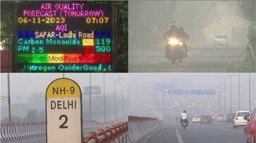 delhi air pollution level reaches 500 points delhi air pollution level reaches 500 points