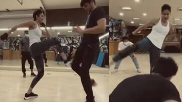 Katrina Kaif workouts for her Upcoming film Tiger 3 NSK Katrina Kaif workouts for her Upcoming film Tiger 3 NSK
