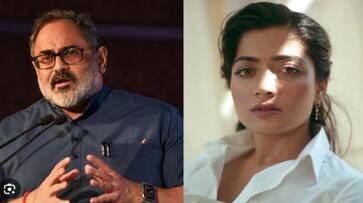 union minister rajeev chandrasekhar strongly reacted on rashmika mandanna deep fake video arj union minister rajeev chandrasekhar strongly reacted on rashmika mandanna deep fake video arj