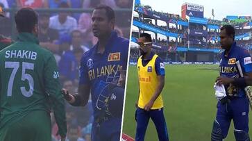 cricket ODI World Cup 2023: Angelo Mathews faces rare 'timed-out' decision in the clash against Bangladesh osf cricket ODI World Cup 2023: Angelo Mathews faces rare 'timed-out' decision in the clash against Bangladesh osf