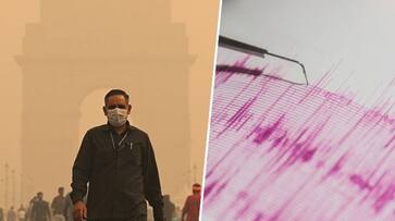 Between air pollution and earthquake tremors: Delhi's dual crisis sparks meme fest snt Between air pollution and earthquake tremors: Delhi's dual crisis sparks meme fest snt