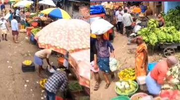 Protests against shifting Palayam market; further action as per the decision of the Corporation says traders Protests against shifting Palayam market; further action as per the decision of the Corporation says traders