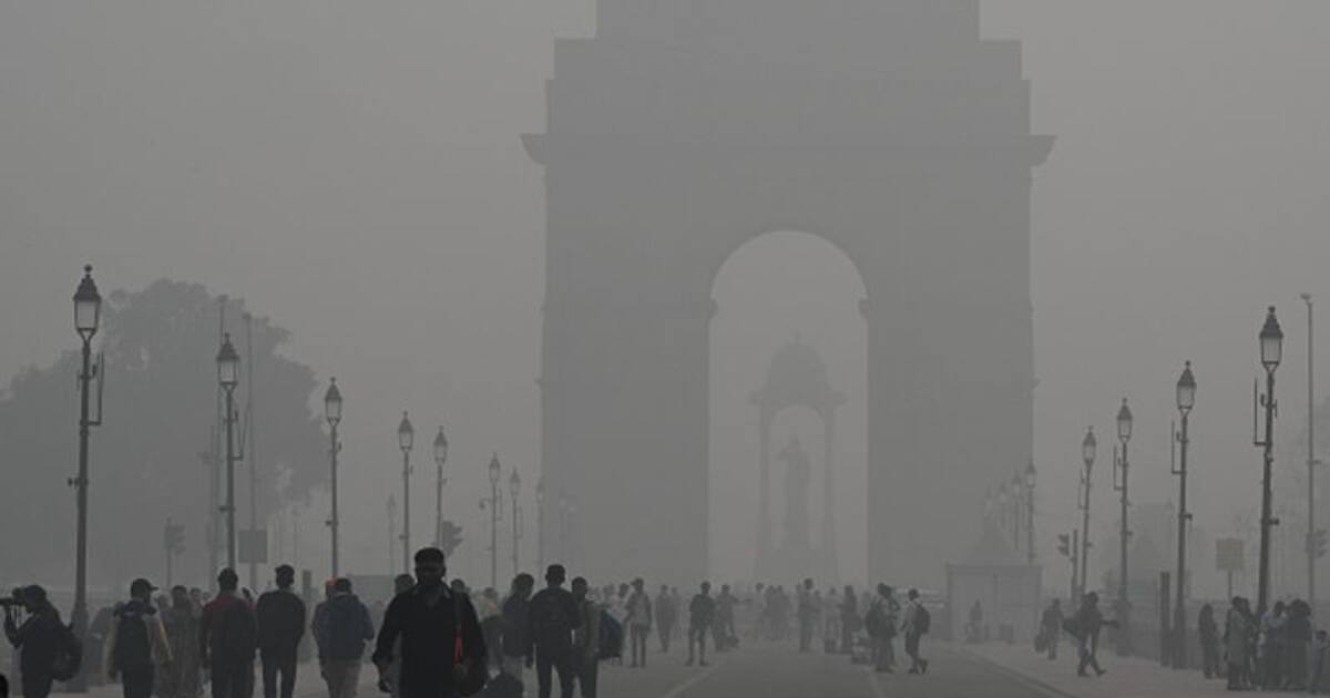 Delhi's Air Quality Dips To 'severe' Category Again, Anand Vihar AQI ...