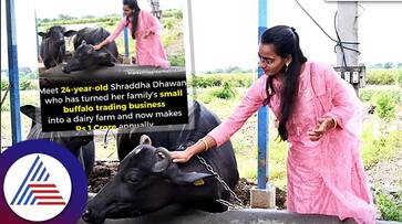 Meet 24 year old Shraddha Dhawan who has turned her familys small buffalo trading business into a dairy farm anu Meet 24 year old Shraddha Dhawan who has turned her familys small buffalo trading business into a dairy farm anu